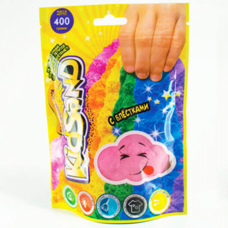 Кінетичний пісок KidSand пакет 400 г Danko toys KS-03-03