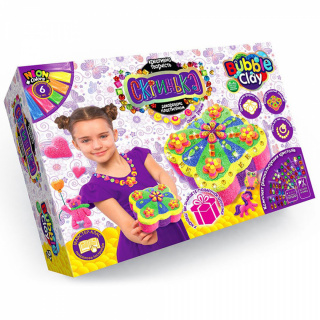 Скринька декорована пластеліном Danko toys SHBC-01-01U, 02U