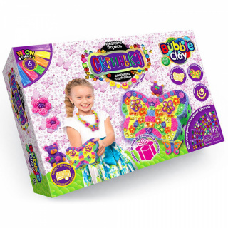 Скринька декорована пластеліном Danko toys SHBC-01-01U, 02U
