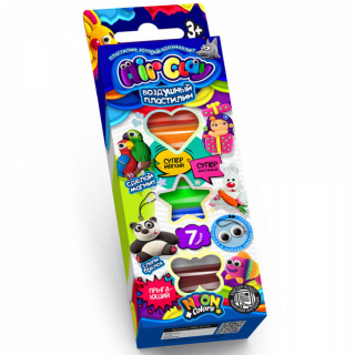 Повітряний пластилін Air clay Danko toys ARCL-01-01U, 02U
