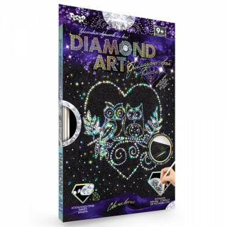 Картина стразами "DIAMOND ART" Danko toys DAR-01-09