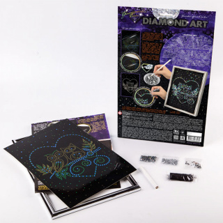 Картина стразами "DIAMOND ART" Danko toys DAR-01-09