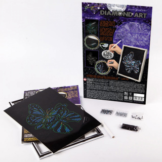 Картина стразами "DIAMOND ART" Danko toys DAR-01-09