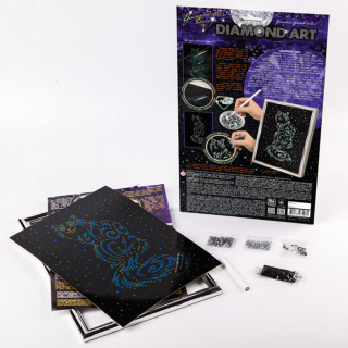 Картина стразами "DIAMOND ART" Danko toys DAR-01-09