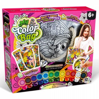 Сумка-размальовка "My Color Bag"  СОВ-01,01,02,03,04