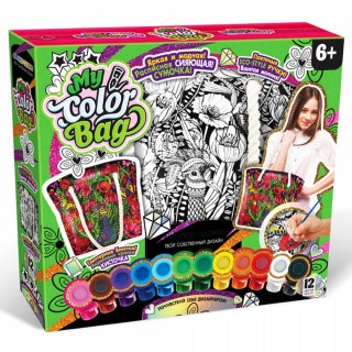 Сумка-размальовка "My Color Bag"  СОВ-01,01,02,03,04