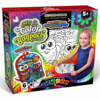 Рюкзак - розмальовка "My color BagPack" Danko toys СВР-01-05