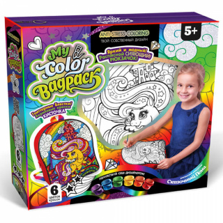 Рюкзак - розмальовка "My color BagPack" Danko toys СВР-01-05