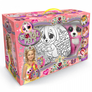 Сумочка - розмальовка з собачкою "Royal PET*S" Danko toys RP-01-01U, 02U, 03U