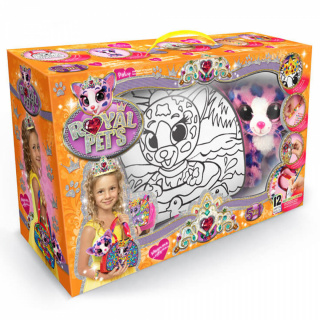 Сумочка - розмальовка з собачкою "Royal PET*S" Danko toys RP-01-01U, 02U, 03U