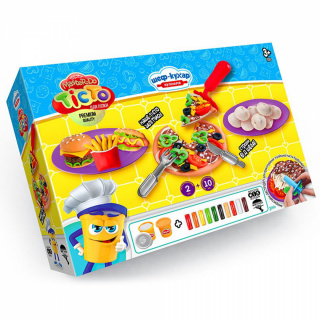 Тісто для ліплення Master Do Шеф-кухар Піца середня Danko toys TMD-10-01U