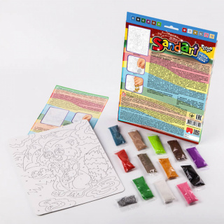Фреска з піску Sand Art SA-01-01, 02, 03, 04 ... 10 Danko toys