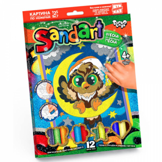 Фреска з піску Sand Art SA-01-01, 02, 03, 04 ... 10 Danko toys