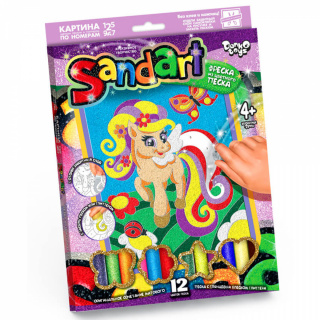 Фреска з піску Sand Art SA-01-01, 02, 03, 04 ... 10 Danko toys