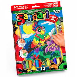 Фреска з піску Sand Art SA-01-01, 02, 03, 04 ... 10 Danko toys