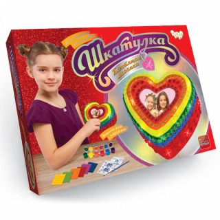 Шкатулка "Блискуча мозаїка " SHR-01-01,02,07 Danko toys