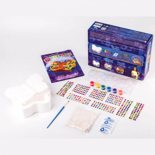 Шкатулка  із кристалів своїми руками Danko toys SHK-01-01,02,03