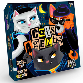 Розважальна гра "CATS AGENTS" G-CA-01-01U Danko toys