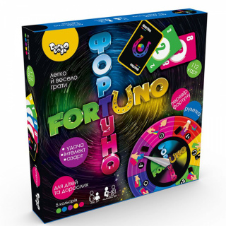 Розвиваюча настільна гра "ФортУно" велика Danko toys UF-02-01U