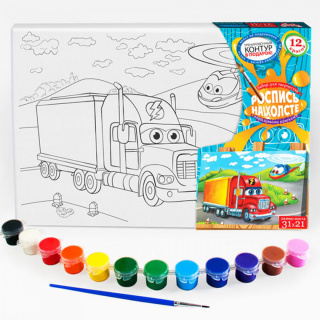 РОЗПИС НА ПОЛОТНІ 21*31 РХ-01-01,02,03,04...12 Danko toys
