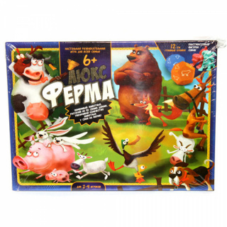 Гра велика настільна "Ферма ЛЮКС" G-FL-01-01 Danko toys