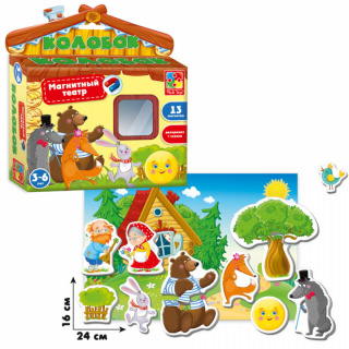 Магнітний театр "Колобок" Vladi toys VT3206-26