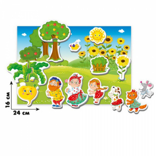Магнітний театр "Ріпка" Vladi toys VT3206-24
