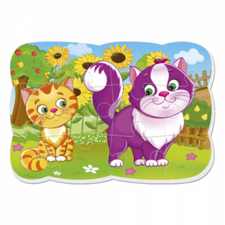 Пазли Vladi Toys А-5 на магніті "Котики" VT3205-73