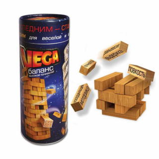Розвиваюча настільна гра "Пізанська вежа" Danko toys DTVG-01U "Vega"