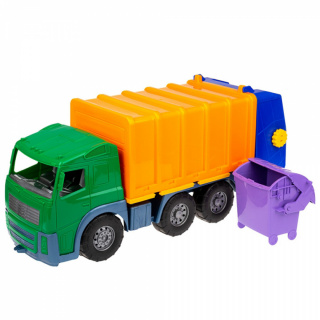 Машина "Акрос" мусоровоз 0565 COLORPLAST