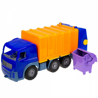 Машина "Акрос" мусоровоз 0565 COLORPLAST