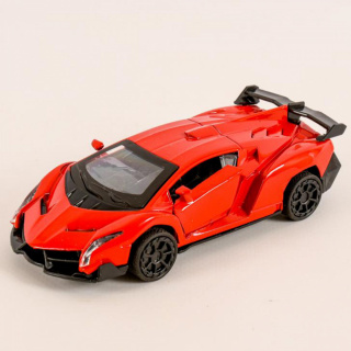 Машина метал 3210 "АВТОПРОМ" 1:32, 4 кольори, відчиняються двері, в коробці