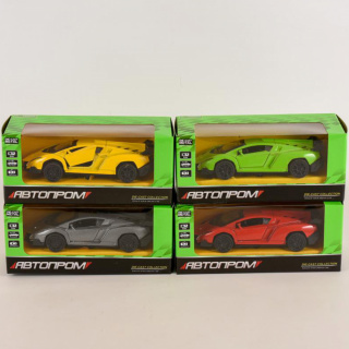 Машина метал 3210 "АВТОПРОМ" 1:32, 4 кольори, відчиняються двері, в коробці