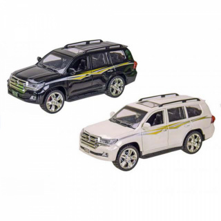 Машина метал 7666 "АВТОПРОМ" 1:24 Toyota, 2 кольори, світло, звук, відчиняються двері, в коробці 24*11
