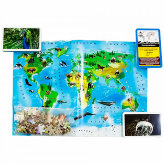 Гра велика настільна "Тварини нашої планети 2" Danko toys G-JNP-01U