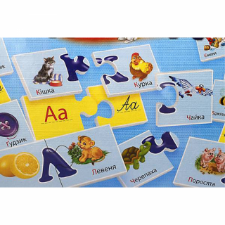 Гра настільна "Логічна абетка" Danko toys DT66Asp-U Danko toys