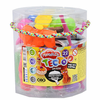 Тісто д\ліпки Master Do туб 22 кольори Danko toys TMD-01-04