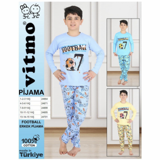 Піжама інтерлок Vitmo baby 24671 розмір 4 (104 зріст - 4 роки)