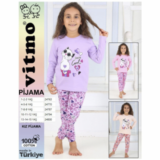 Піжама інтерлок Vitmo baby 24770 розмір 4 (104 зріст - 4 роки)