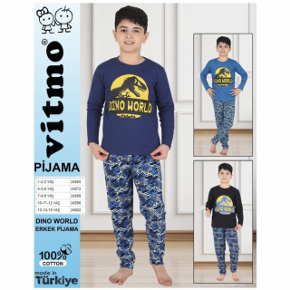 Піжама інтерлок Vitmo baby 24572 розмір 4 (104 зріст - 4 роки)
