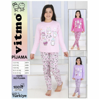 Піжама інтерлок Vitmo baby 24893 розмір 9 (134 зріст - 9 років)
