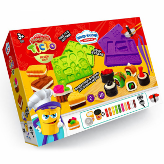 Креативна творчість Тісто для ліплення Master do "Шеф-кухар. Ресторан" Danko toys TMD-17-01U,02U