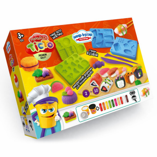 Креативна творчість Тісто для ліплення Master do "Шеф-кухар. Ресторан" Danko toys TMD-17-01U,02U