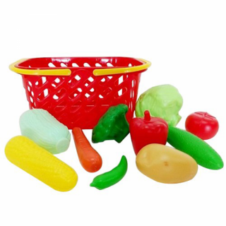 Кошик з овочами, 11 предметів Кіндер Вей KW-04-454