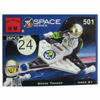 Конструктор Brick 501 Космічний корабель, 26 деталей