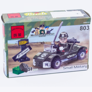 Конструктор Brick 803 військова машинка 51 деталей