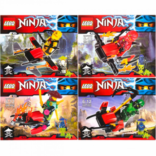 Конструктор NINJA LEBQ 1763, 4 види