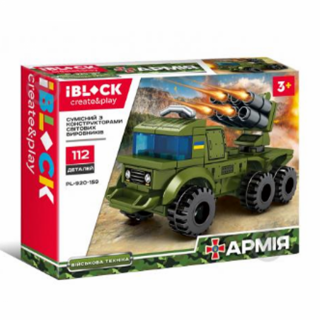 Конструктор PL-920-159 Армія 83-116 деталей 8 мікс видів у боксі