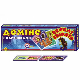 Доміно велике Веселі звірята ТехноК 2544