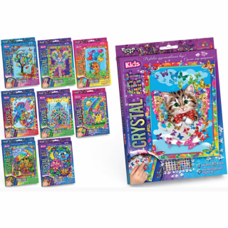 Мозаїка з кристалів "Crystal art kids" CArt-01-01,02,03,04...10